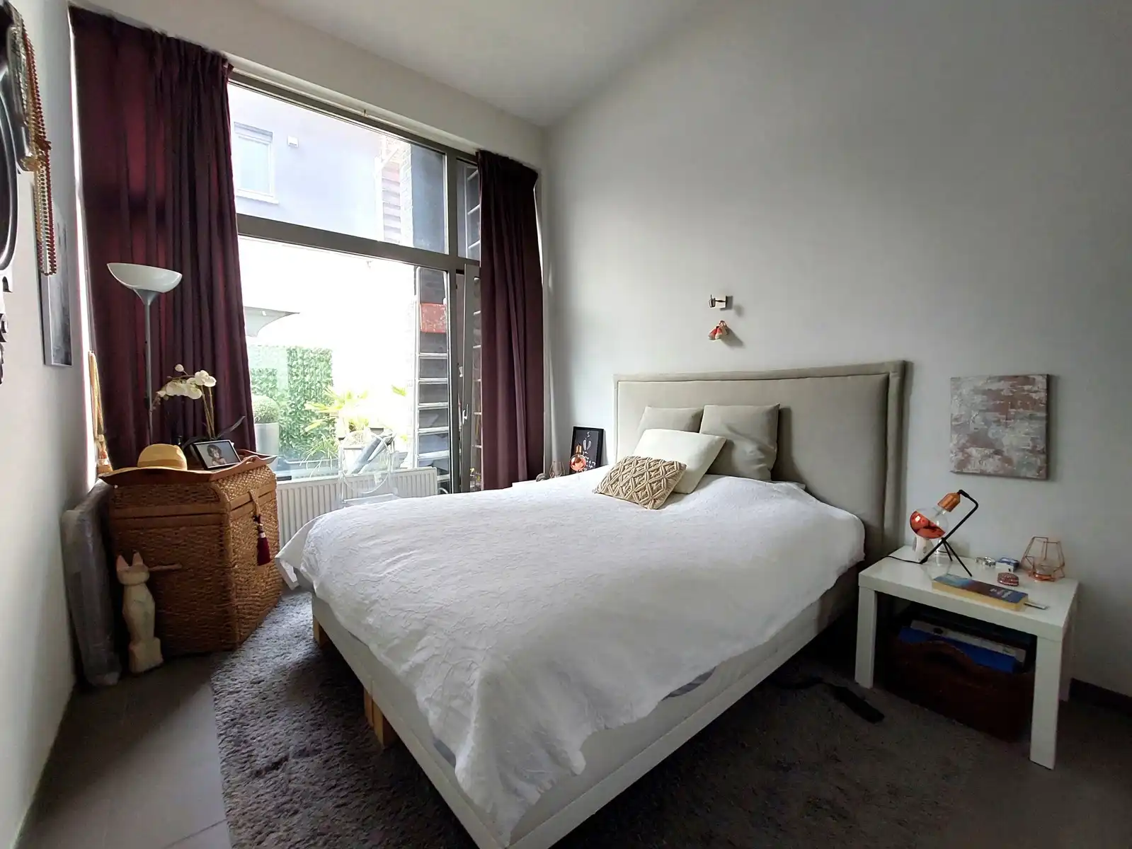 GEMEUBELD - 1 slpk. gelijkvloers appartement met stadstuin ! foto 10