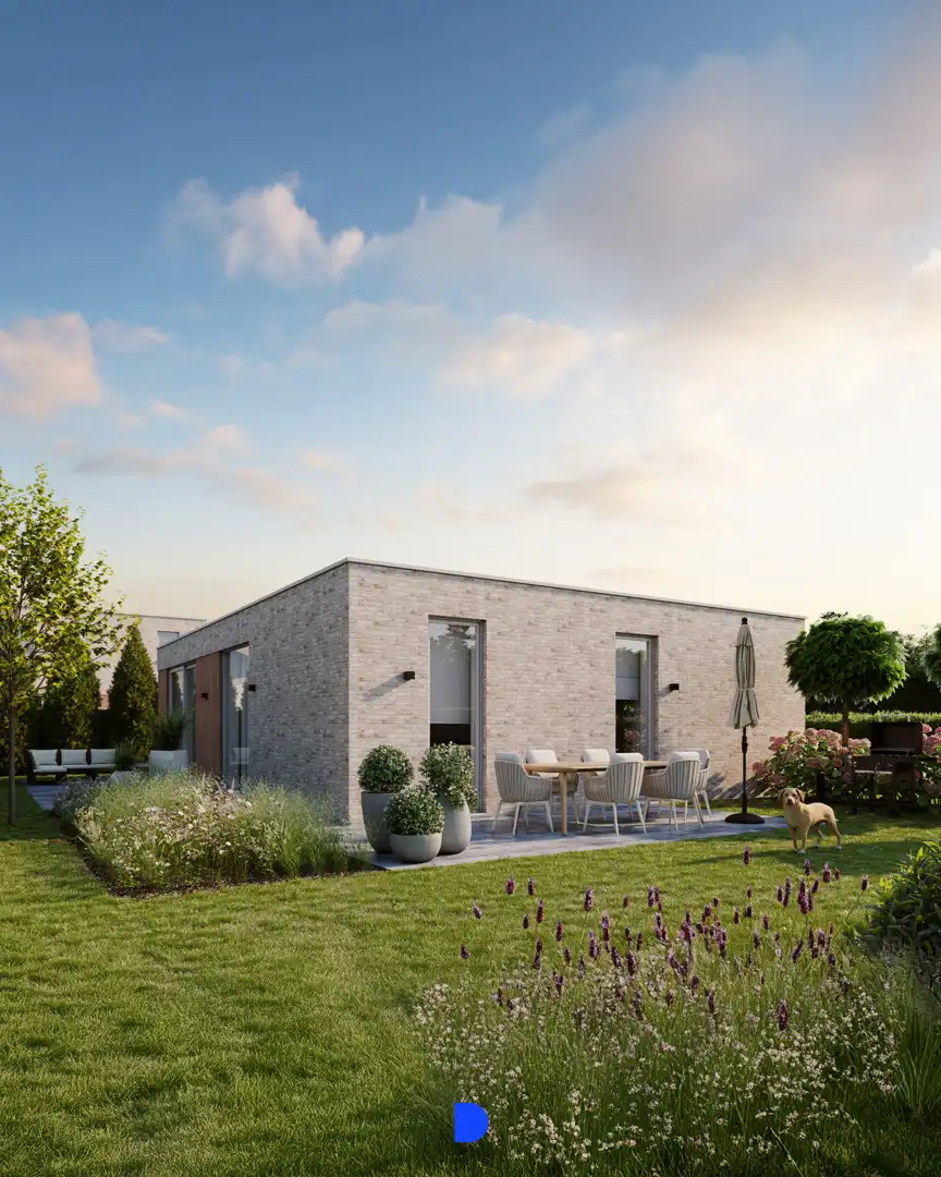 Vrijstaande nieuwbouwwoning in Rumbeke foto 4