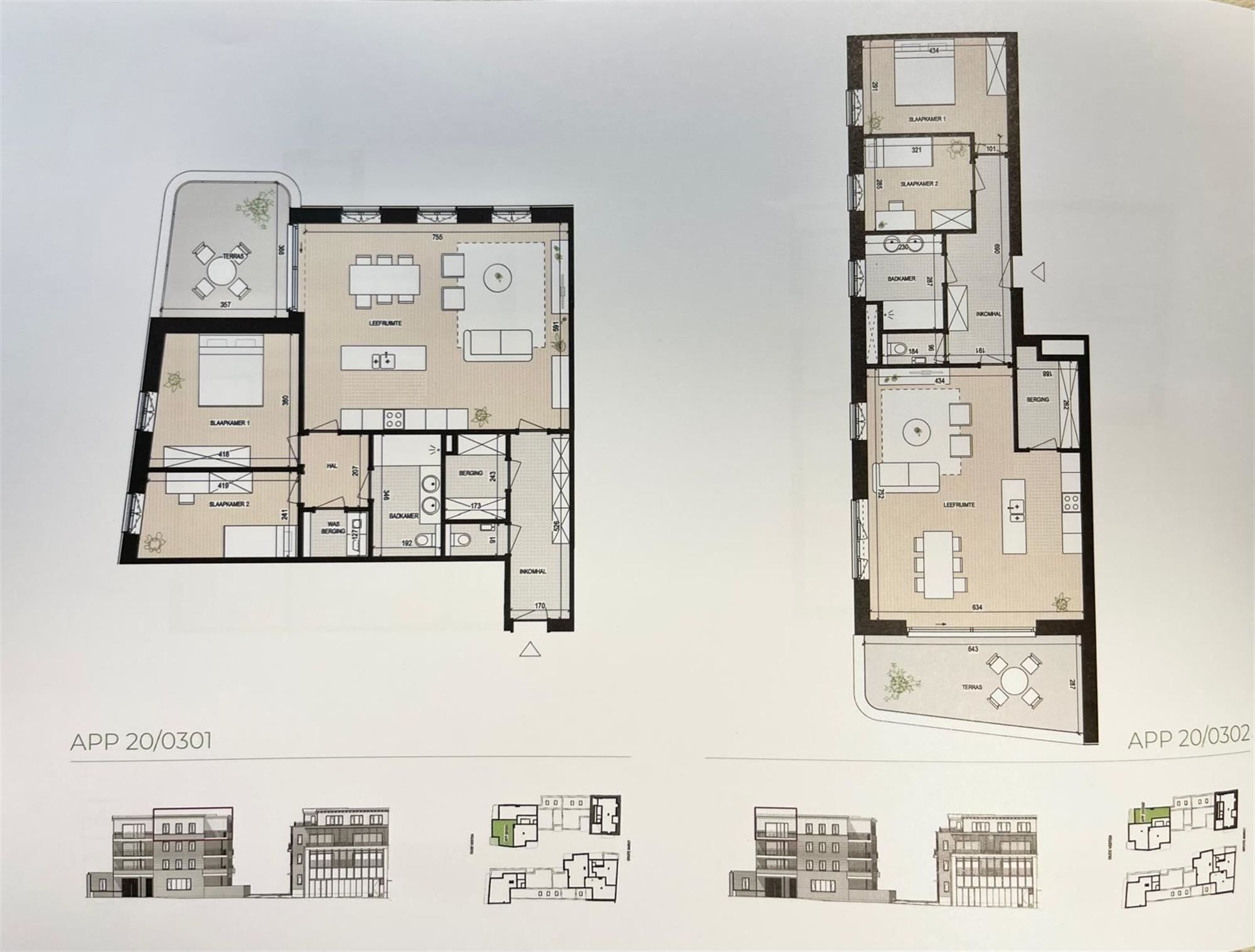 Appartement 2 Ka met terras, parking en kelder | 0475703619 foto 8