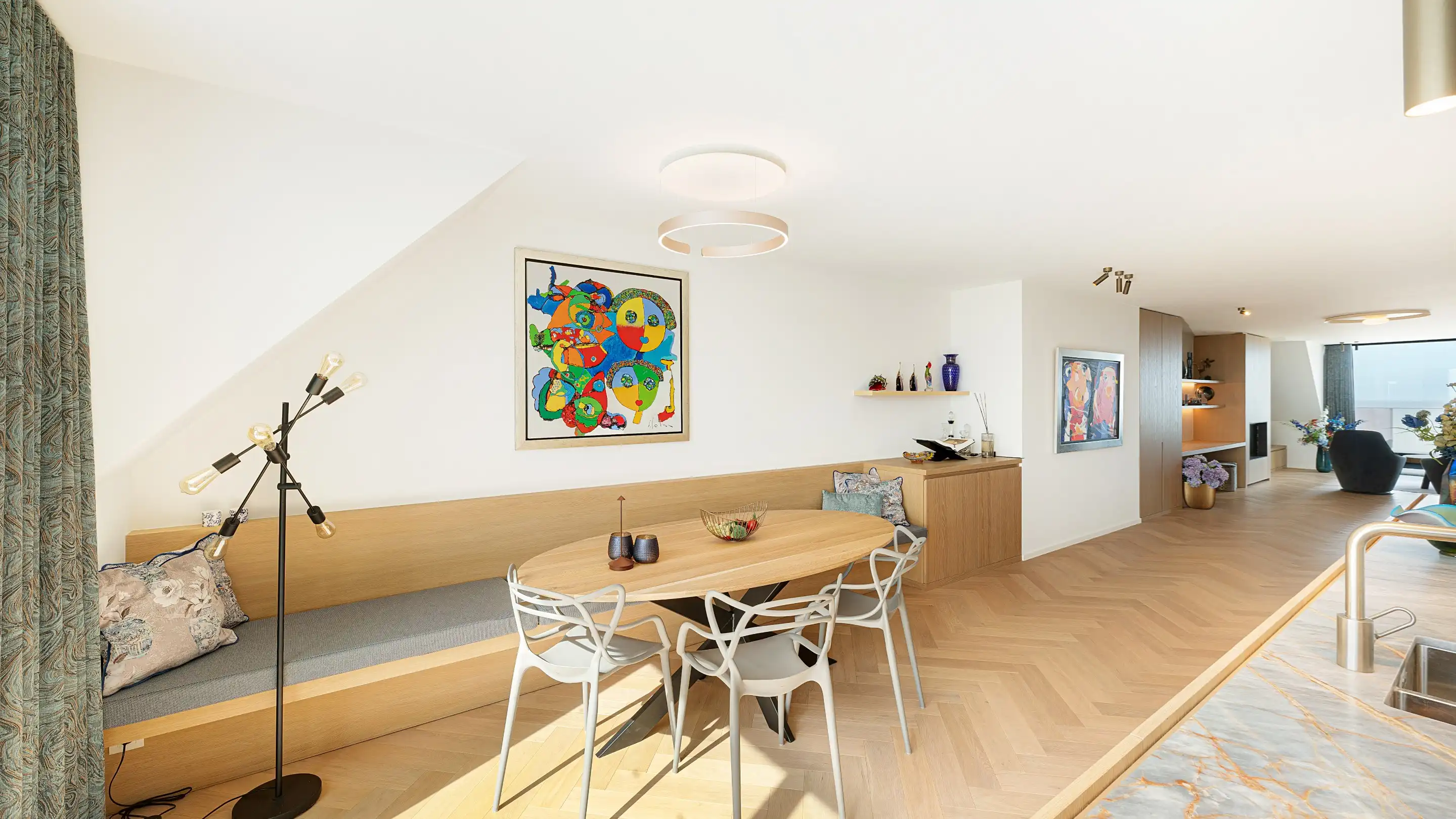 Exclusief en perfect afgewerkt appartement met unieke doorzichten op zee en het Knokse hinterland foto 12