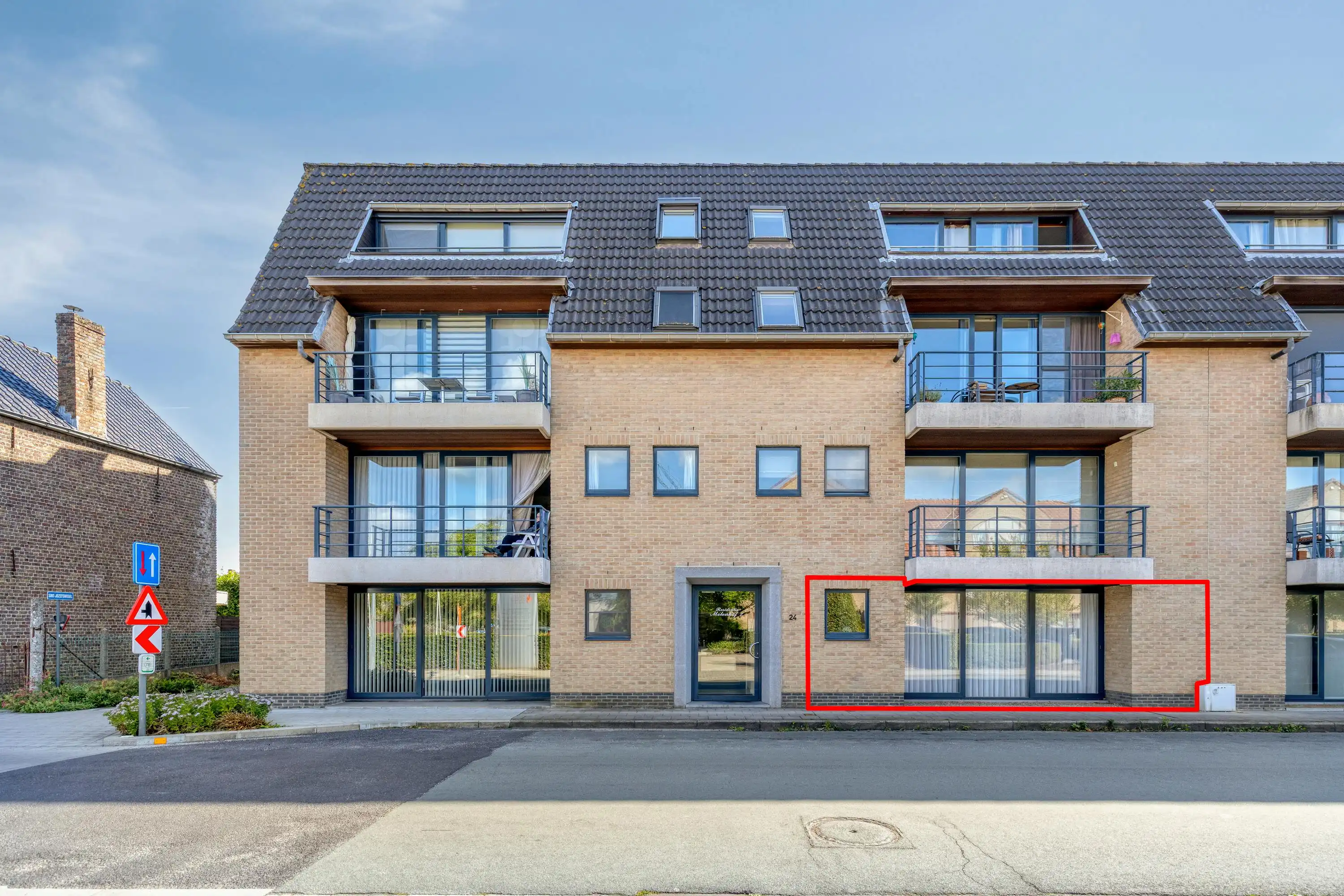 Appartement met 2-3 slaapkamers in centrum Oostkamp foto 11