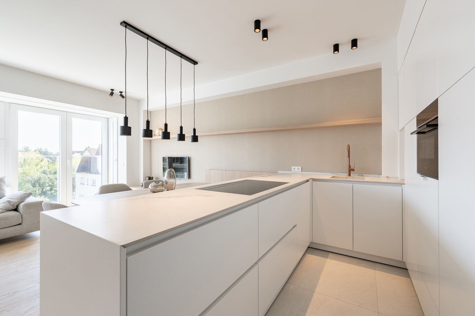 Luxueus gerenoveerd en lichtrijk appartement - Zoute foto 11