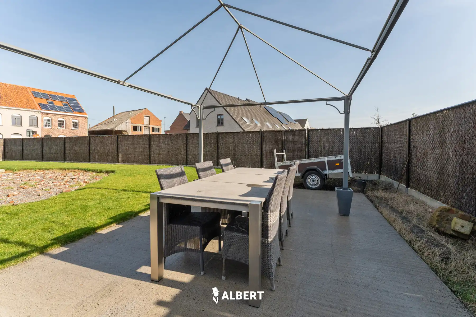 Statige open bebouwing met 4 slaapkamers, bureel, tuin, terras en garage in Izegem foto 15