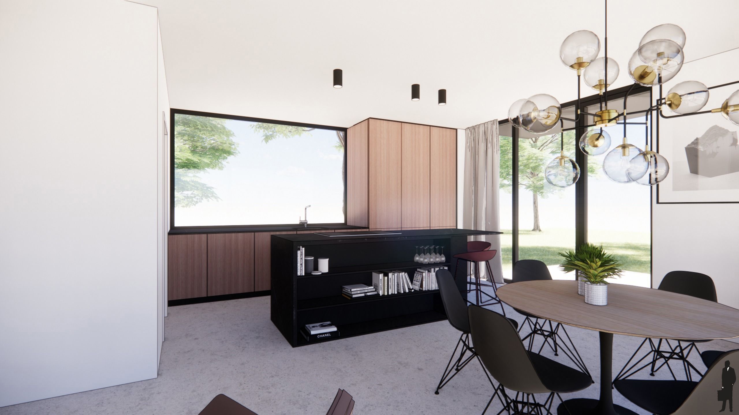 Bouwgrond met af te breken chalet foto 17