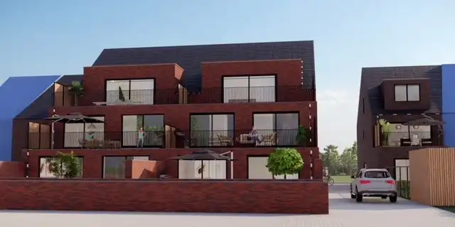 Prachtig app. met 2 slaapkamers, groot terras en autostaanplaats foto 6