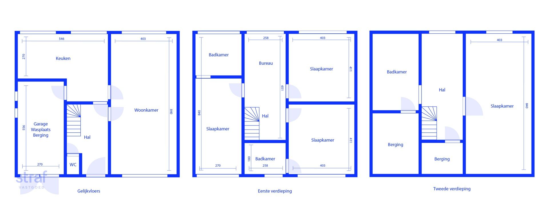 Grote 4-slaapkamer woning met tuin in groene buurt op Linkeroever foto 22