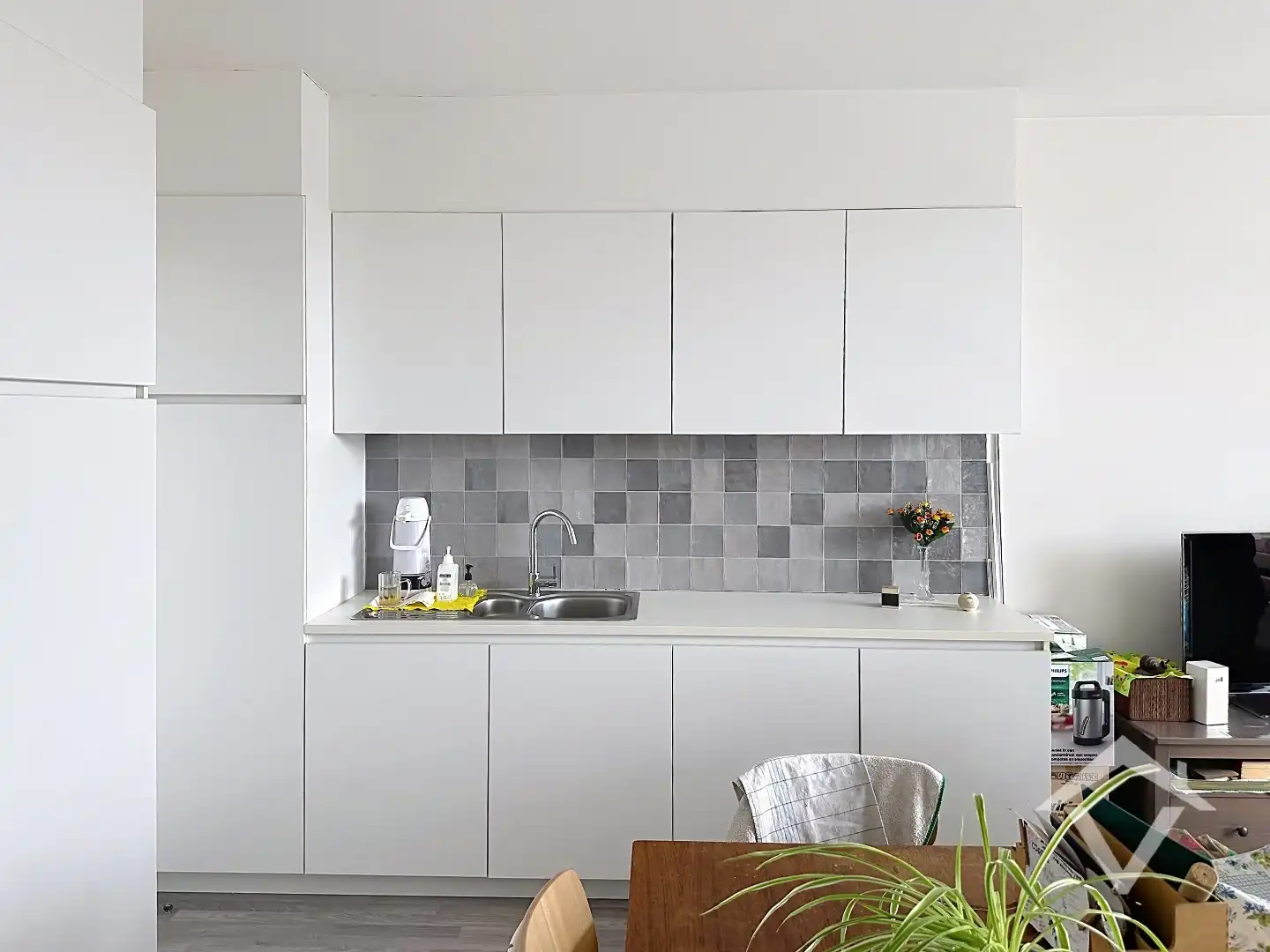 Rustig gelegen appartement met 2 slaapkamers te Bovekerke. foto 6