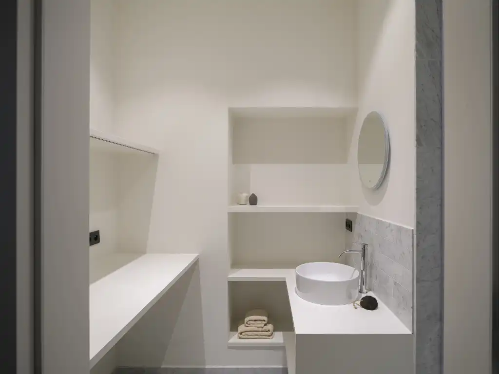 Architecturaal 1-slaapkamerappartement met buitenterras in centrum Gent foto 8