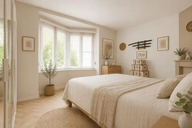 Perfect onderhouden, rustig gelegen woning met 3 slaapkamers (4 mogelijk) en tuinterras op een steenworp van het albertpark en de Leieboorden. foto 5
