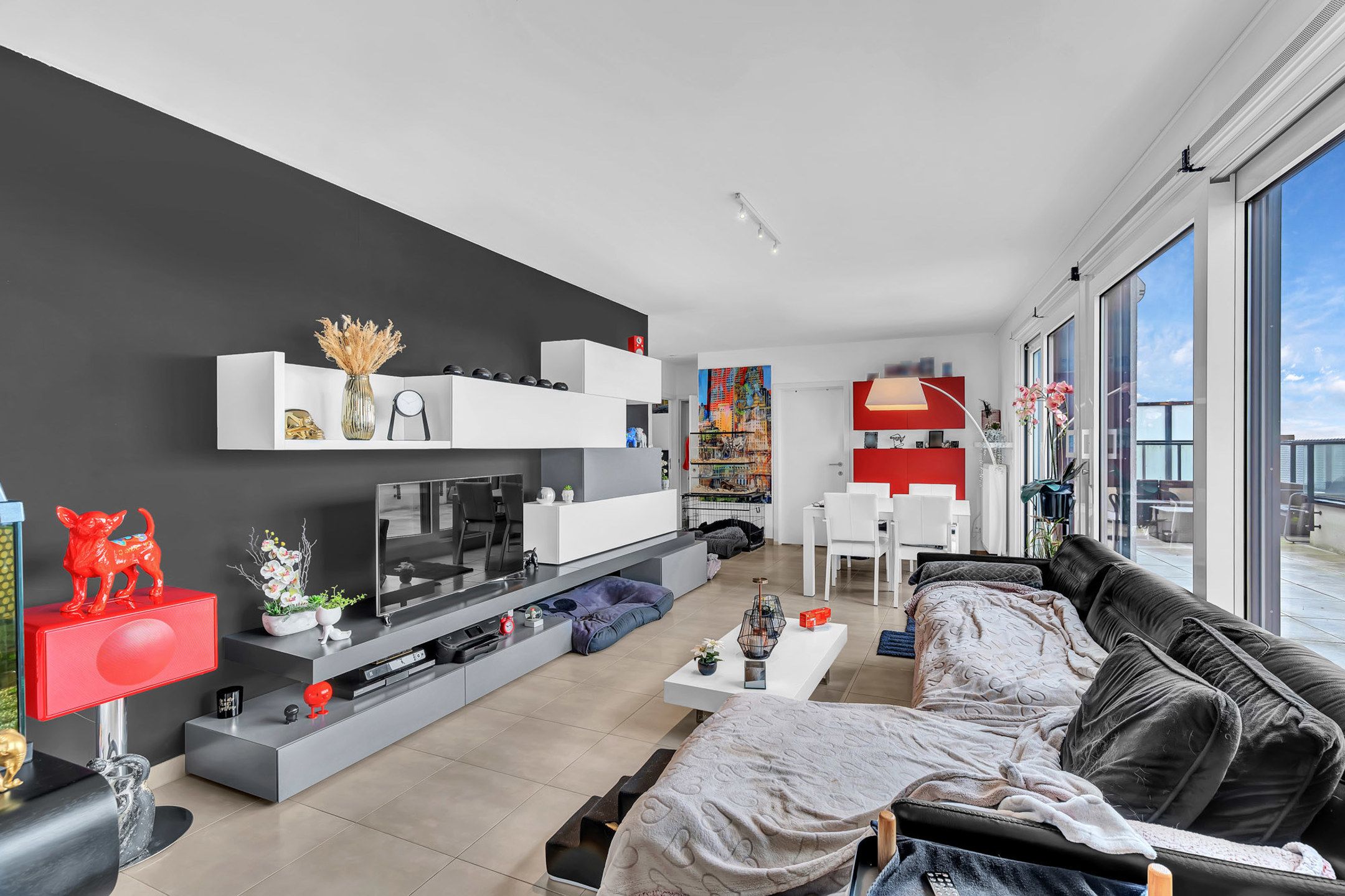 Zeer modern appartement met autolift en mooi verzicht op de markt in Deinze foto 4