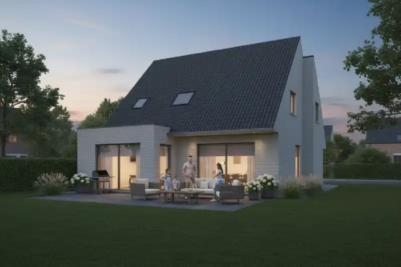 Nieuw te bouwen alleenstaande woning te Ieper. foto 2