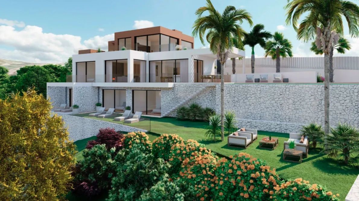 Architecturale parel aan de kust: ruime villa in alle luxe foto 11