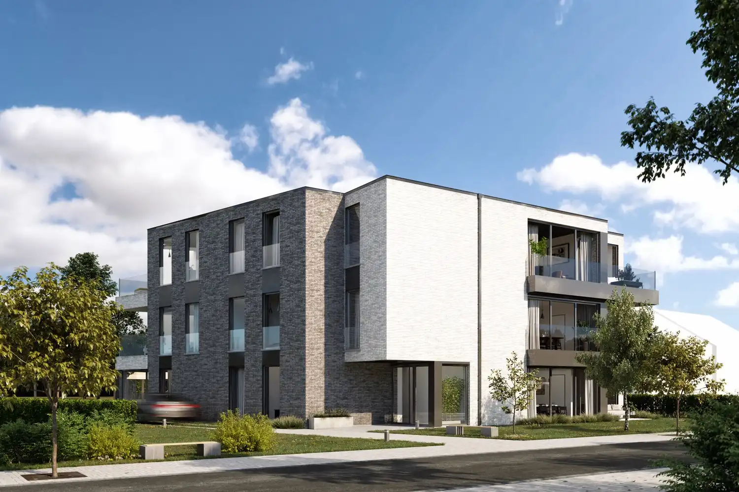 Autostaanplaats in residentie "BEIRENDONCK" foto 2