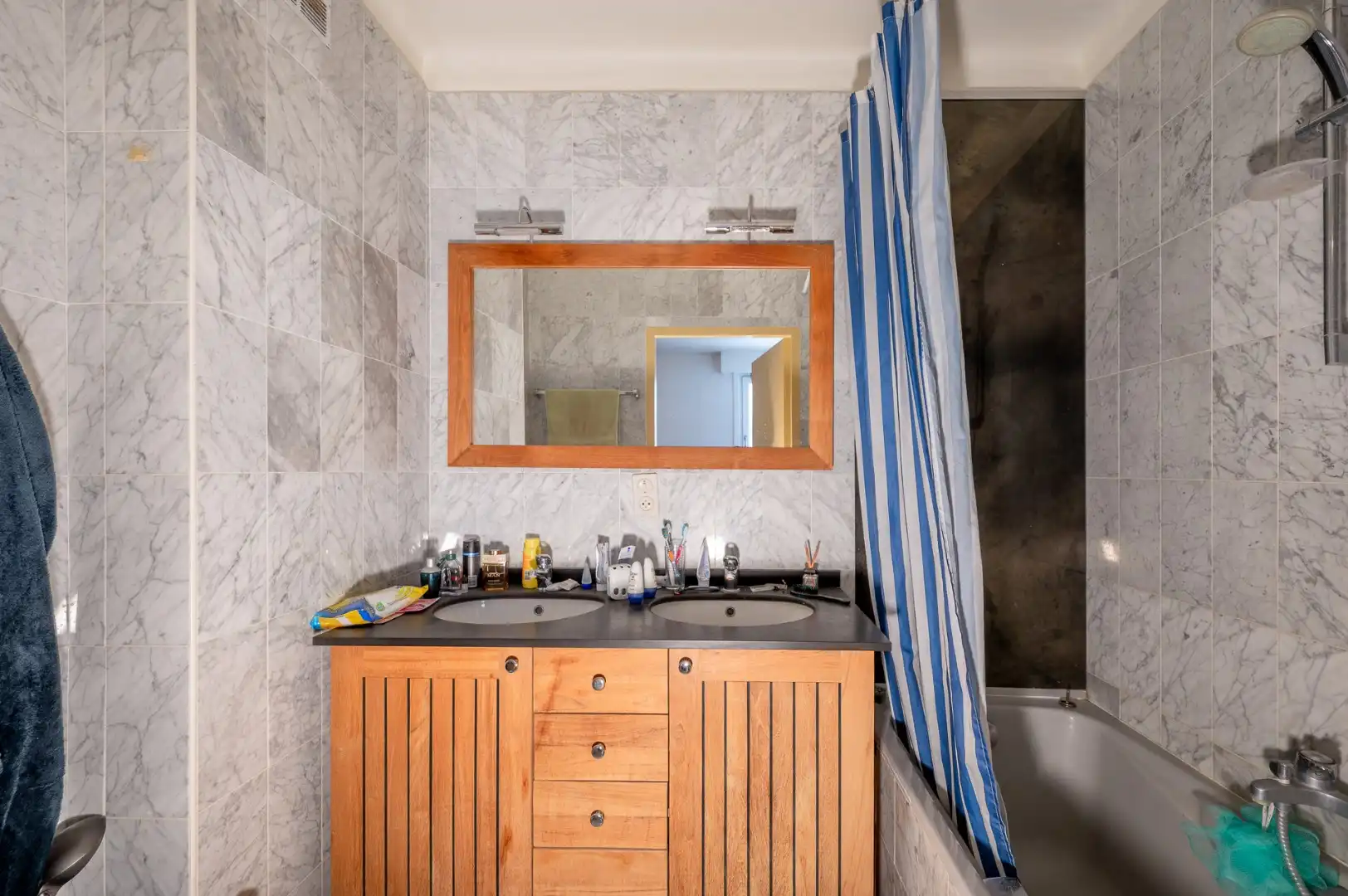 Leuk appartement met zijdelings zeezicht te Duinbergen. foto 7