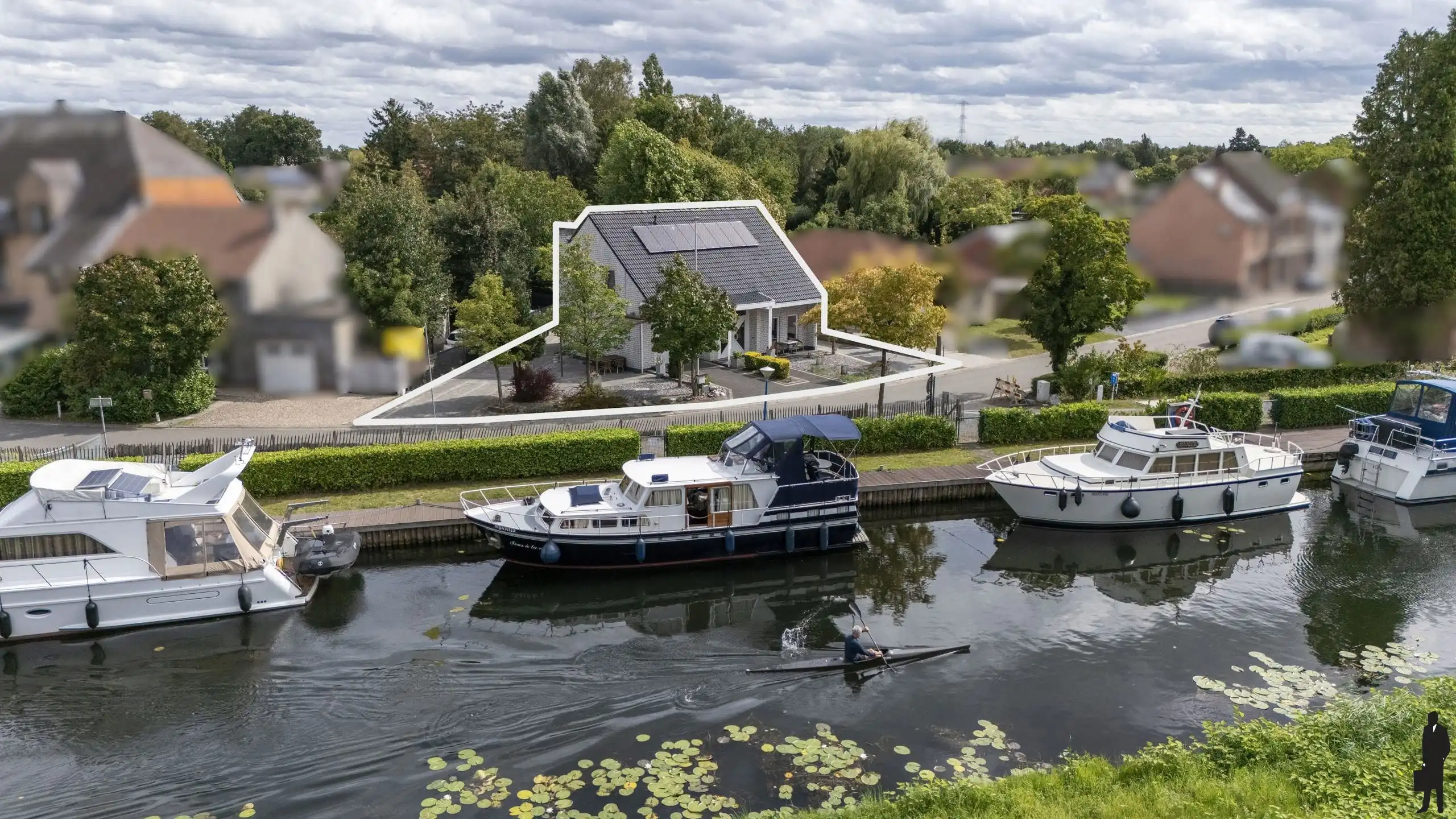 Uitzonderlijk gelegen woning aan Jachthaven kanaal Beverlo foto 20