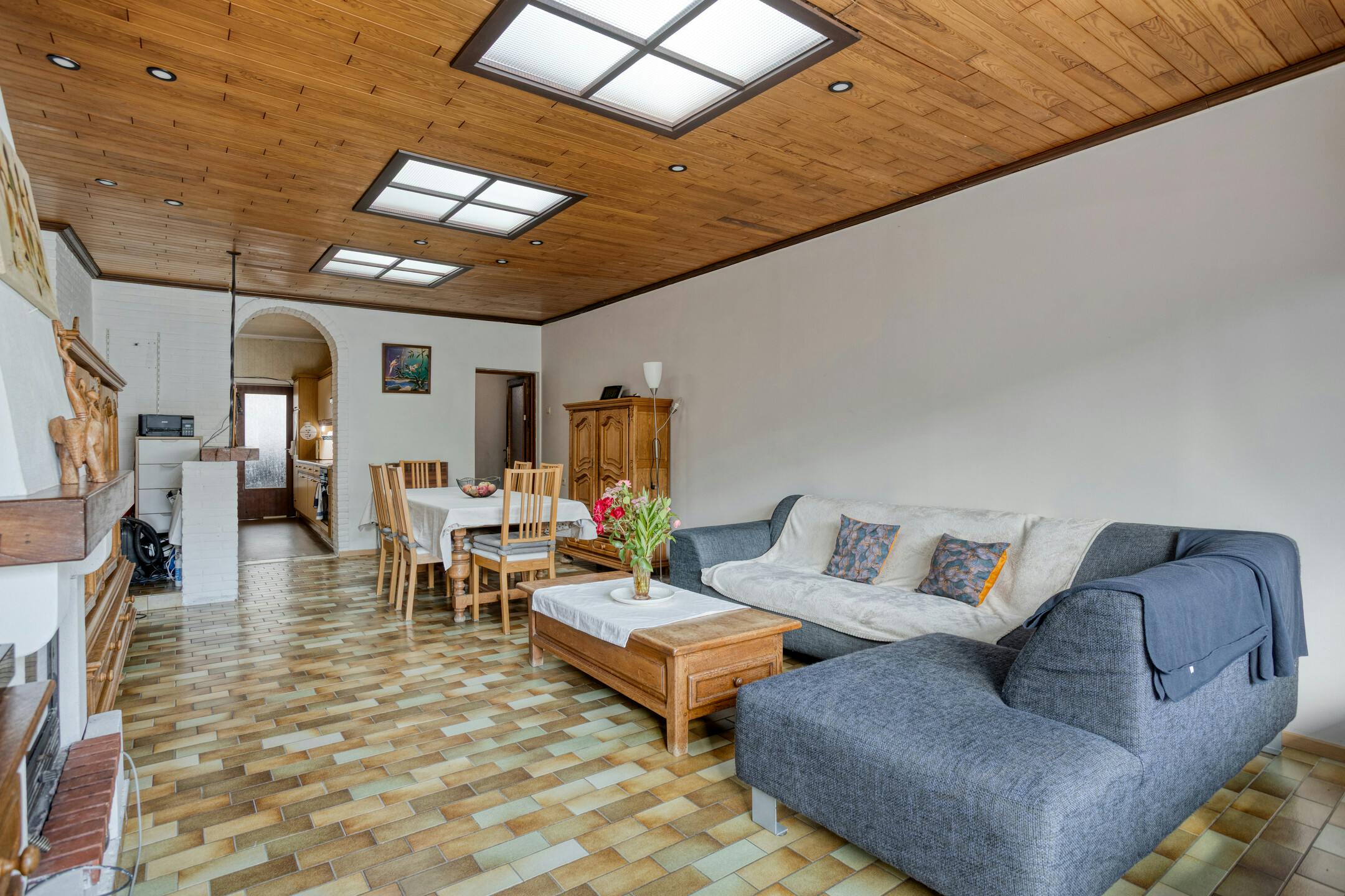 Gezinswoning met zonnige tuin op centrale locatie in Laken  foto {{pictureIndex}}