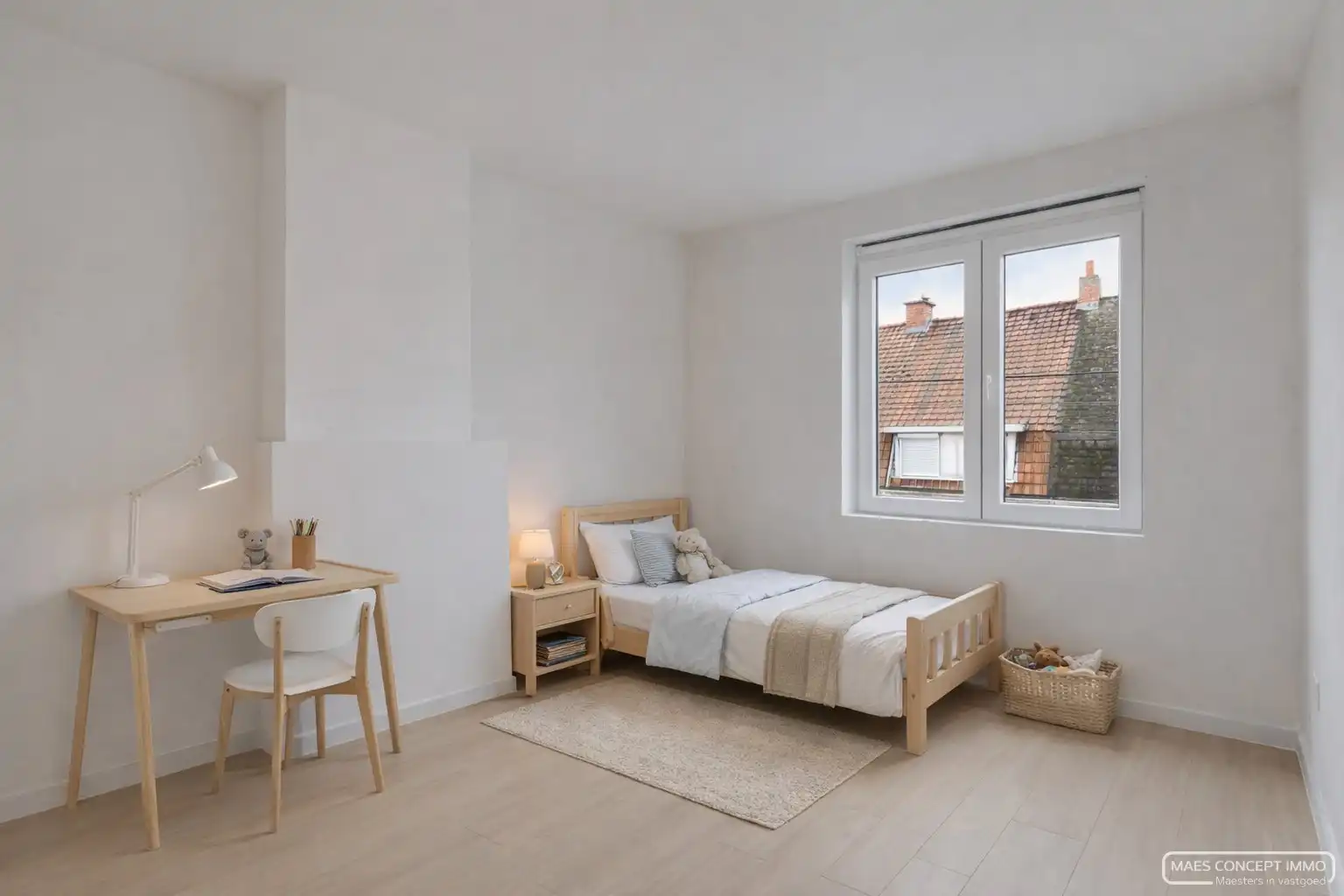 Gerenoveerde woning met 3 slaapkamers en grote tuin te koop centrum Avelgem foto 10