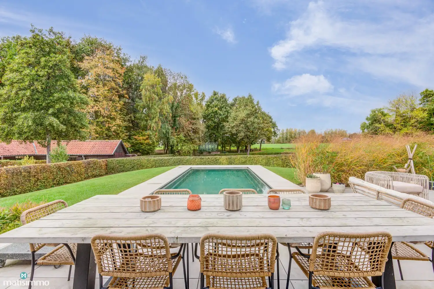 MODERNE VILLA MET INGEBOUWD ZWEMBAD, 3 SLAAPKAMERS EN PRAKTIJKGEDEELTE IN RUSTIGE OMGEVING TE WELLEN foto 38