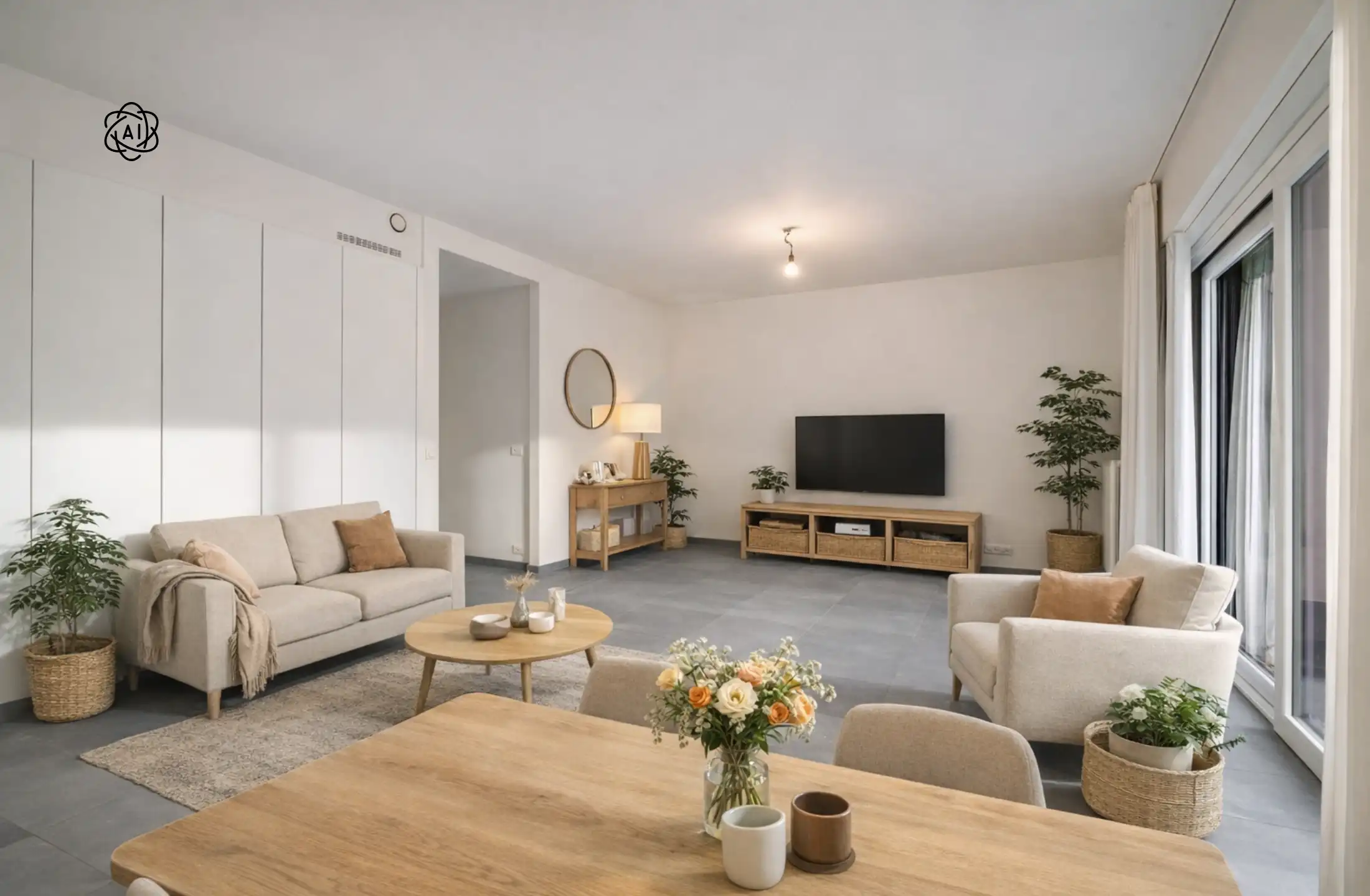 Recent instapklaar appartement met terras op De Munt in Roeselare! foto 2