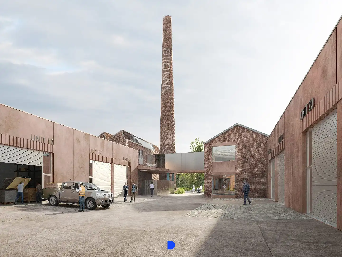 Loods met industrieel karakter in het centrum van Kortrijk! foto 4