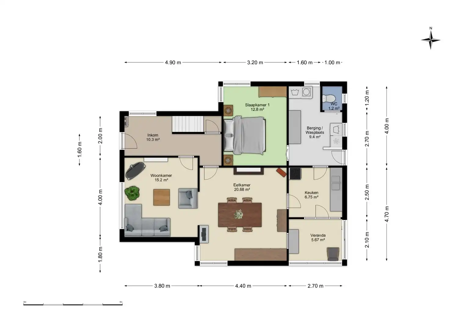 Charmante en authentieke woning met ruime tuin foto 24
