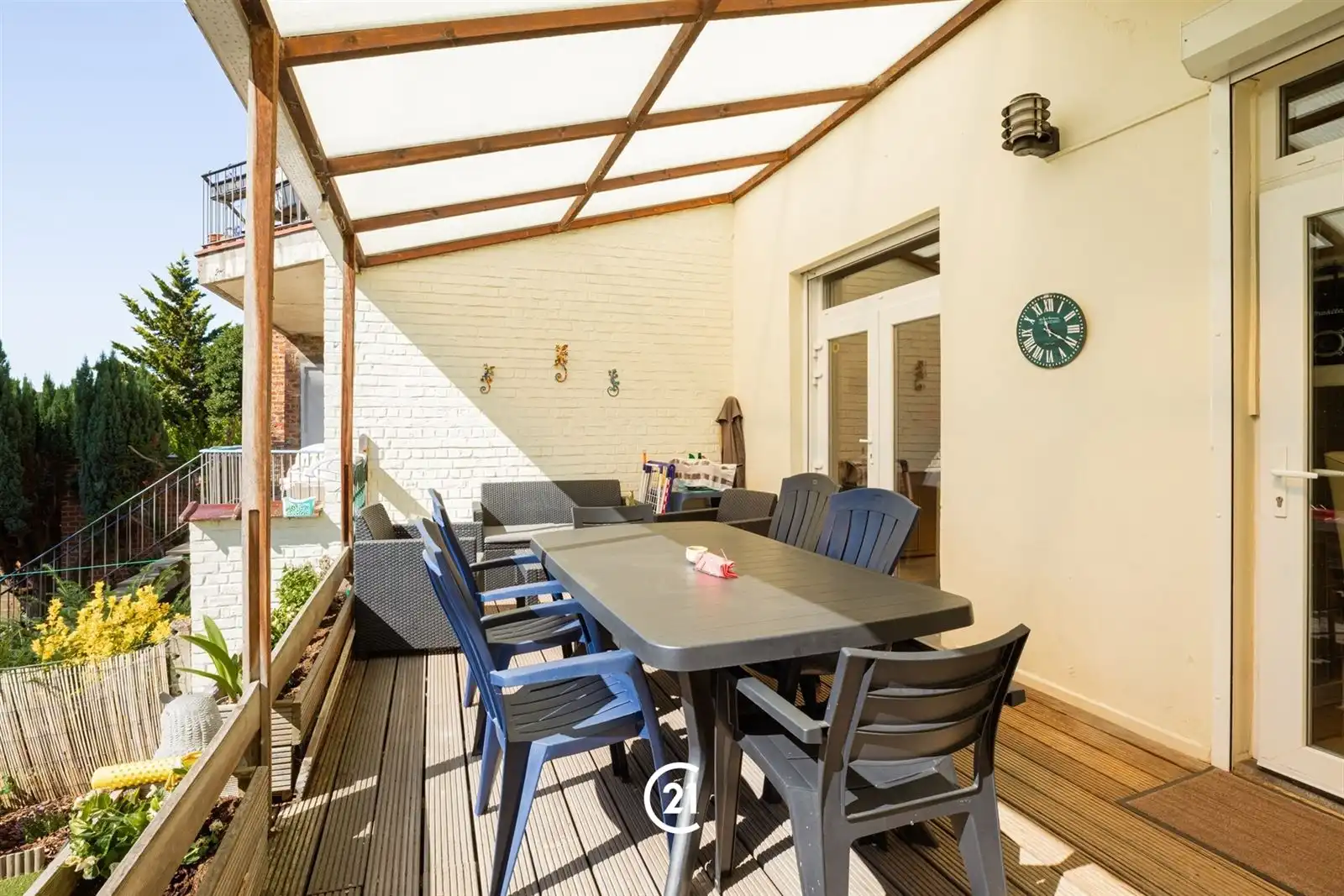 Charmante en ruime gezinswoning met zuidgerichte tuin op de grens met Dilbeek foto 12