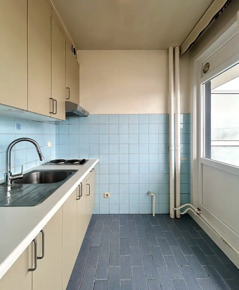 Instapklare studio met ruim zonneterras langs Tervuursevest foto 8