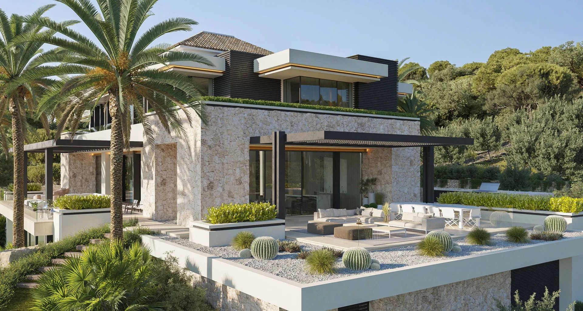 Exclusieve designvilla met adembenemend uitzicht in La Zagaleta foto 7