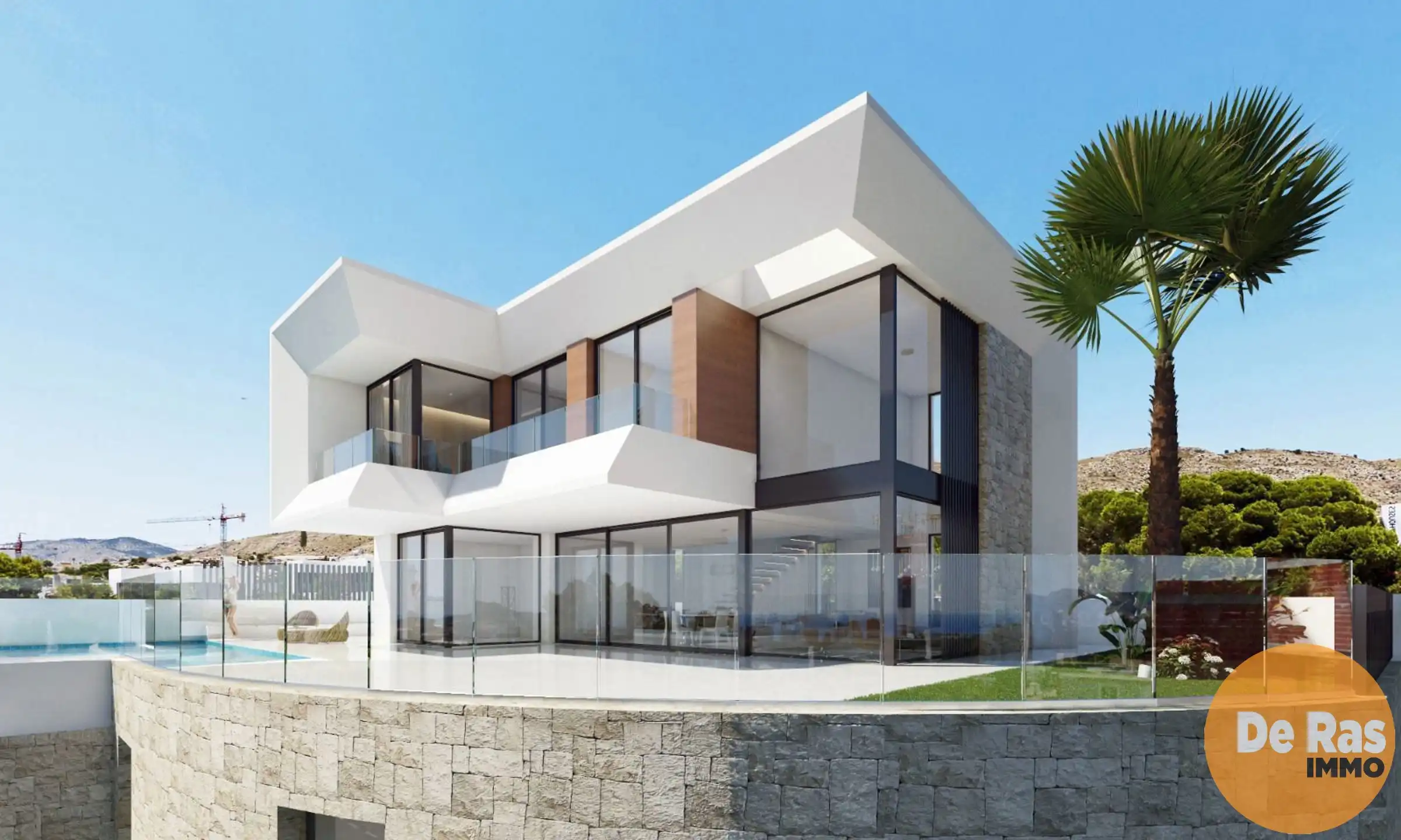 SPANJE- Residentiële villa's in de bergen met zeezicht foto {{pictureIndex}}