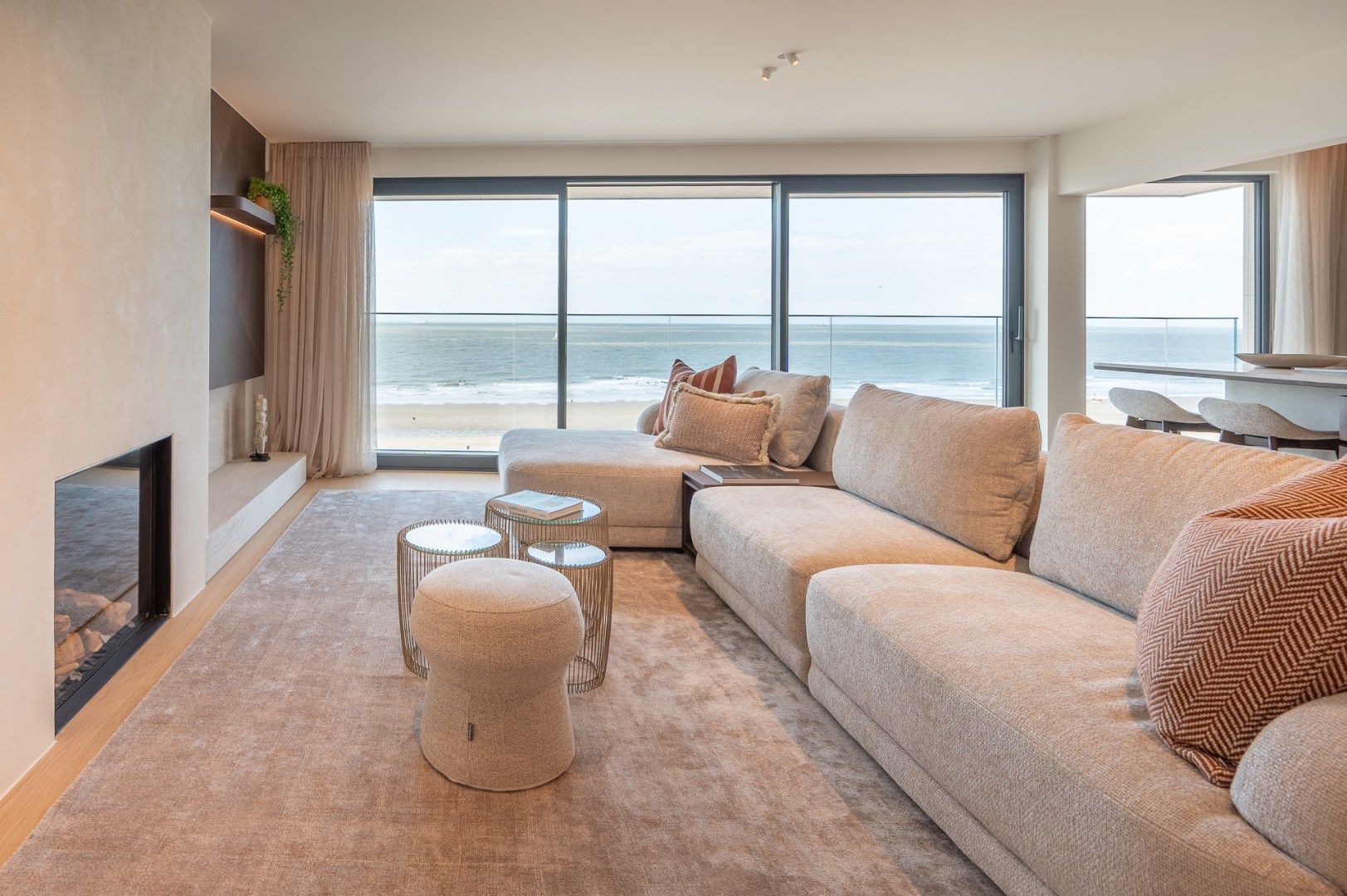 Luxueus appartement met adembenemend zeezicht op de zeedijk - Zoute foto 2