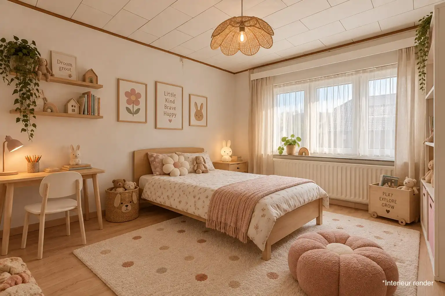 Open bebouwing met 3 slaapkamers, ruime zolder (21 m²) en inpandige garage in Beringen foto 19