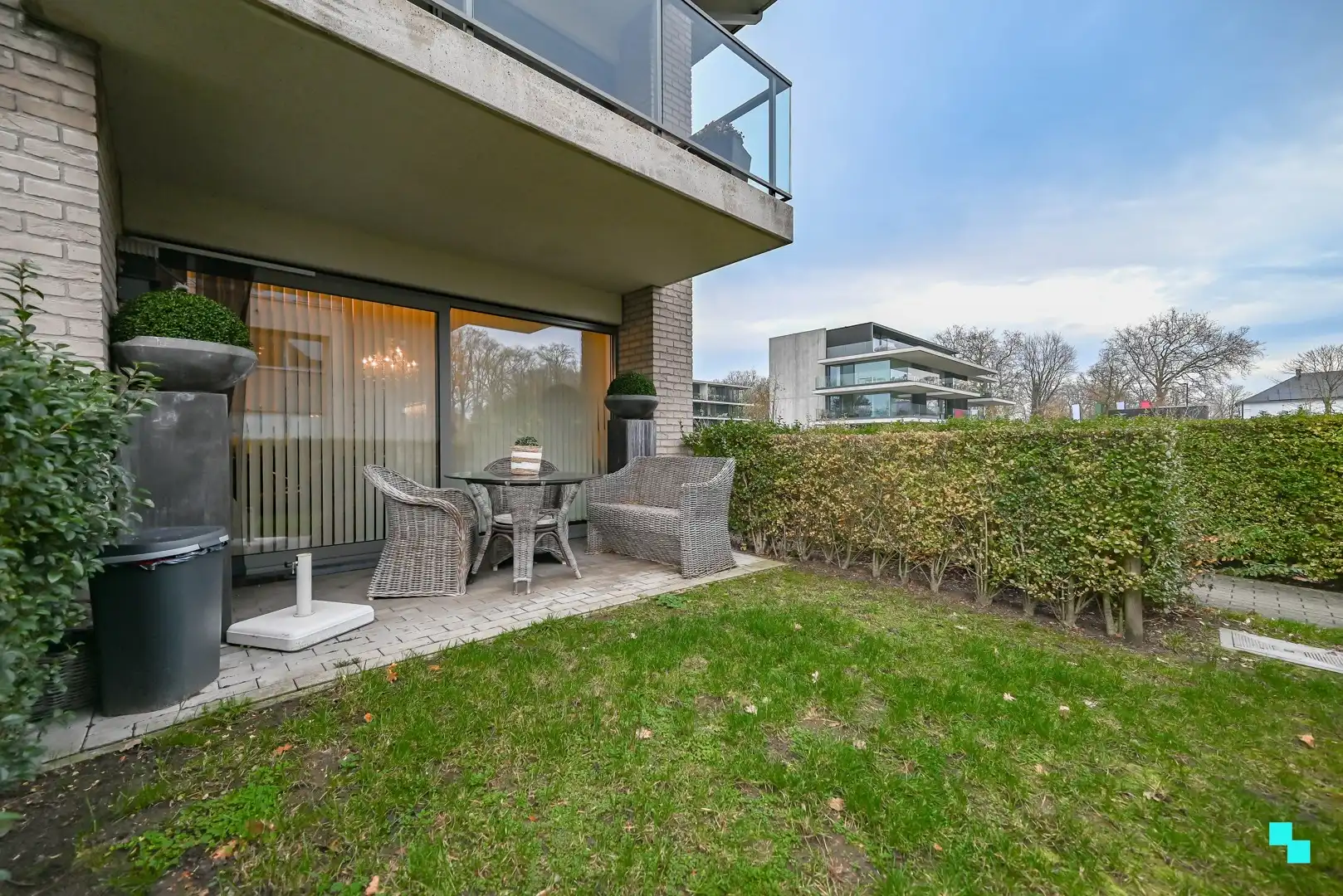 Gelijkvloers hoekappartement nabij kasteelpark Blauwhuis te Izegem foto 8