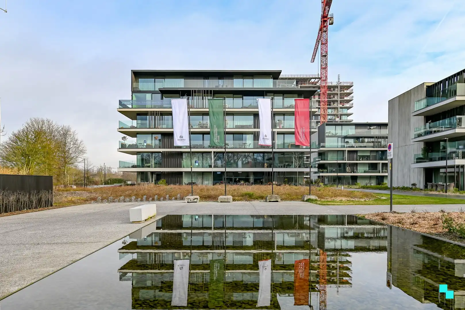 Tweeslaapkamerappartement in blok IV van residentie Blauwpoorte foto 2