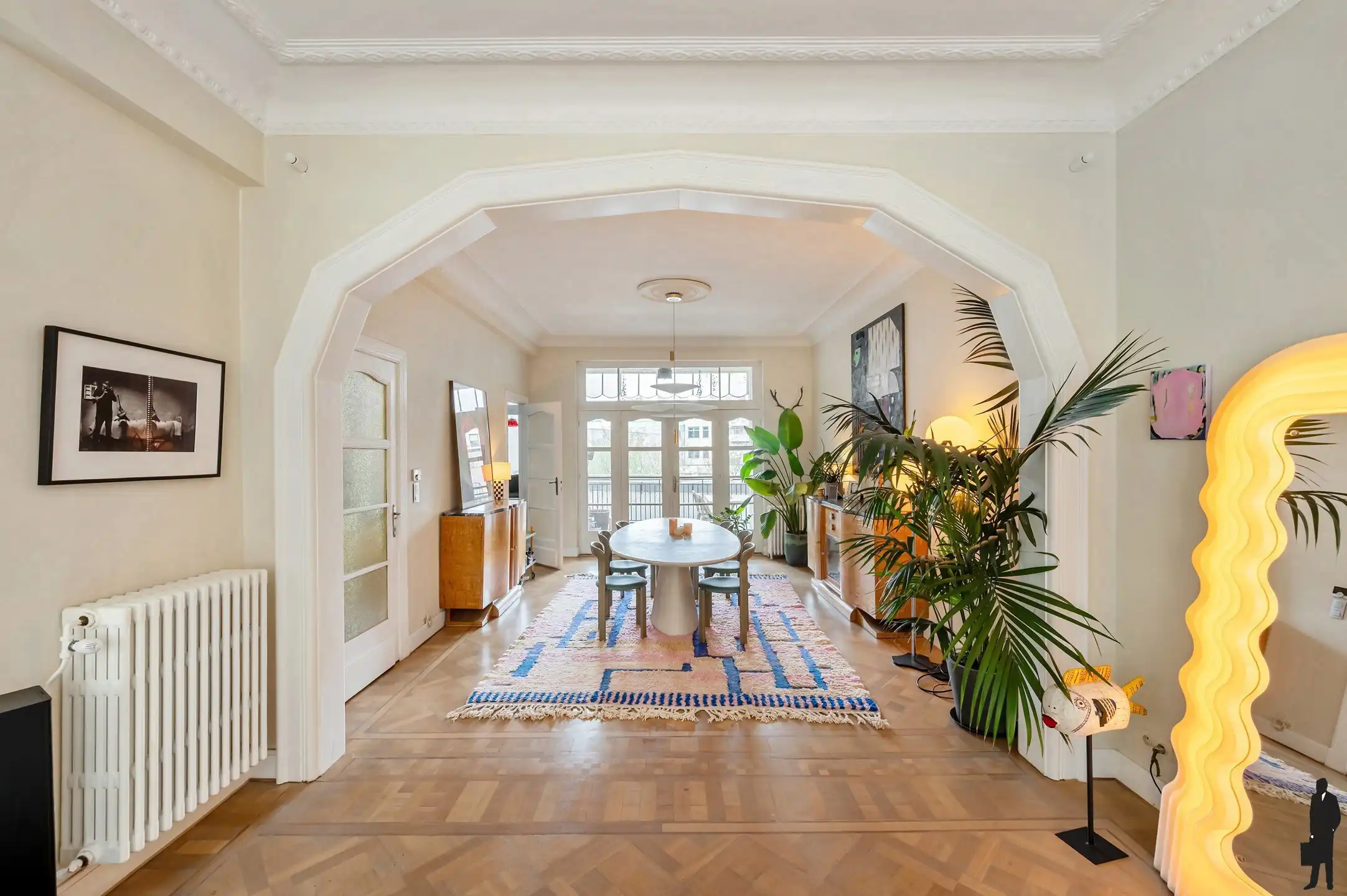 Lichtrijk appartement met authentieke charme foto 8