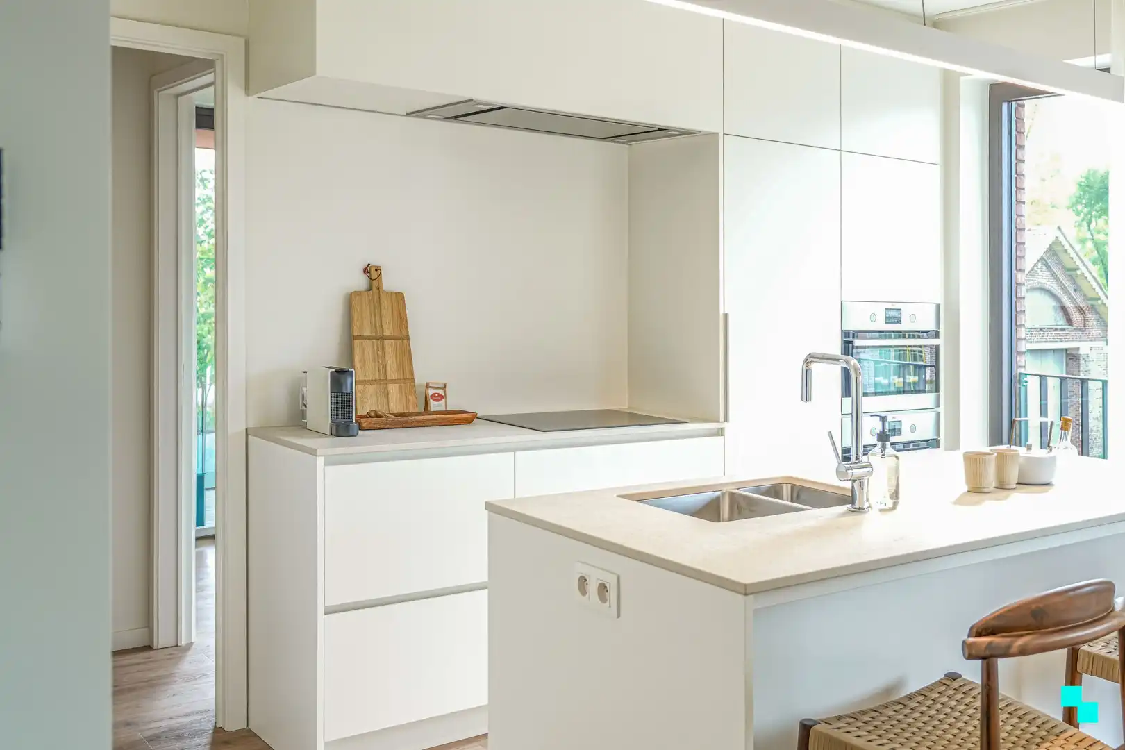 Drieslaapkamerappartement te Merelbeke dorp foto 9