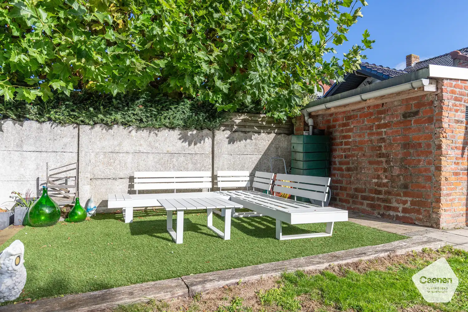 Instapklare half-open woning in het rustige en groene dorp Hertsberge met 3 slaapkamers , carport en zonnige tuin! foto 17