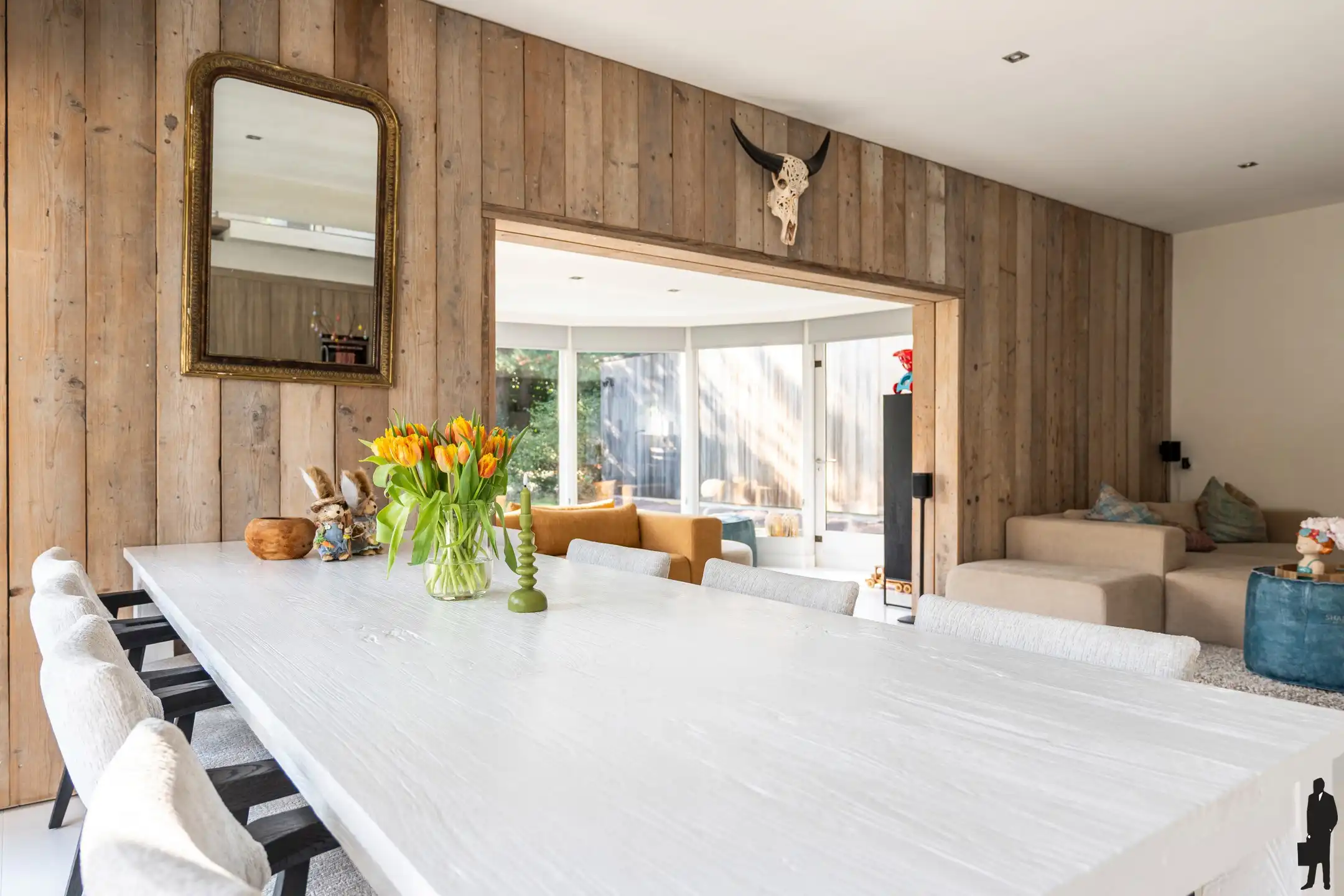 In de Meerse bergen treffen we op een ruim perceel van ca. 2.735m² deze knappe, lichtrijke villa foto 12