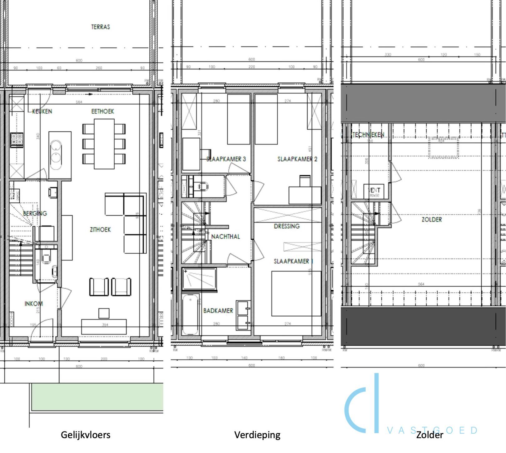 Nieuwbouwwoning te huur in mooie verkaveling Oostakker foto 14