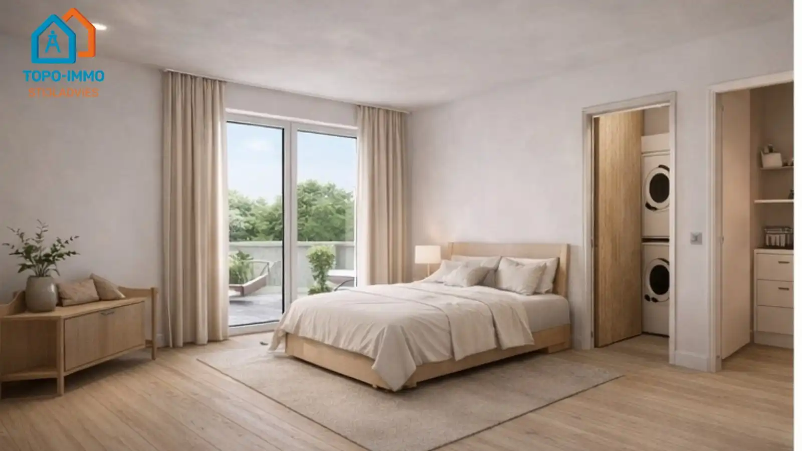 Bouwgrond met vergunning voor 2 appartementen foto 2