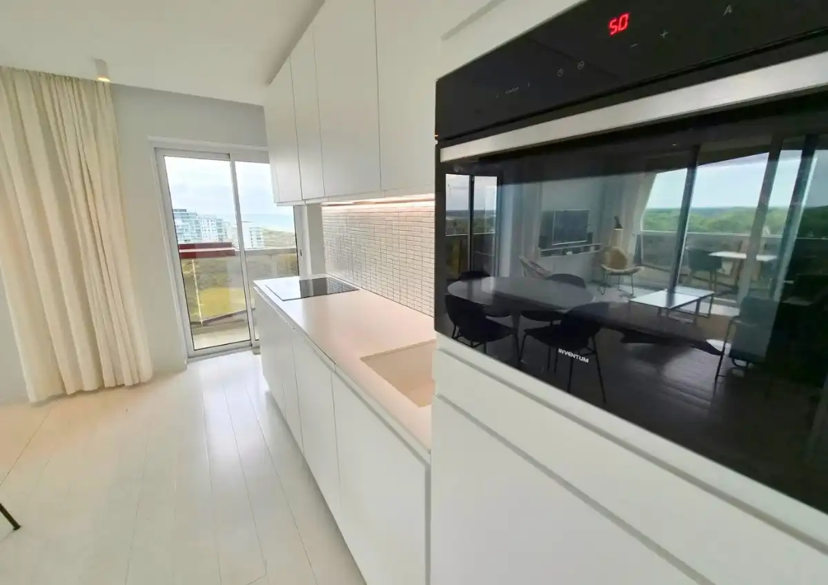 HOEKAPPARTEMENT MET PANORAMISCH ZEEZICHT TE KOOP IN DE PANNE : foto 14