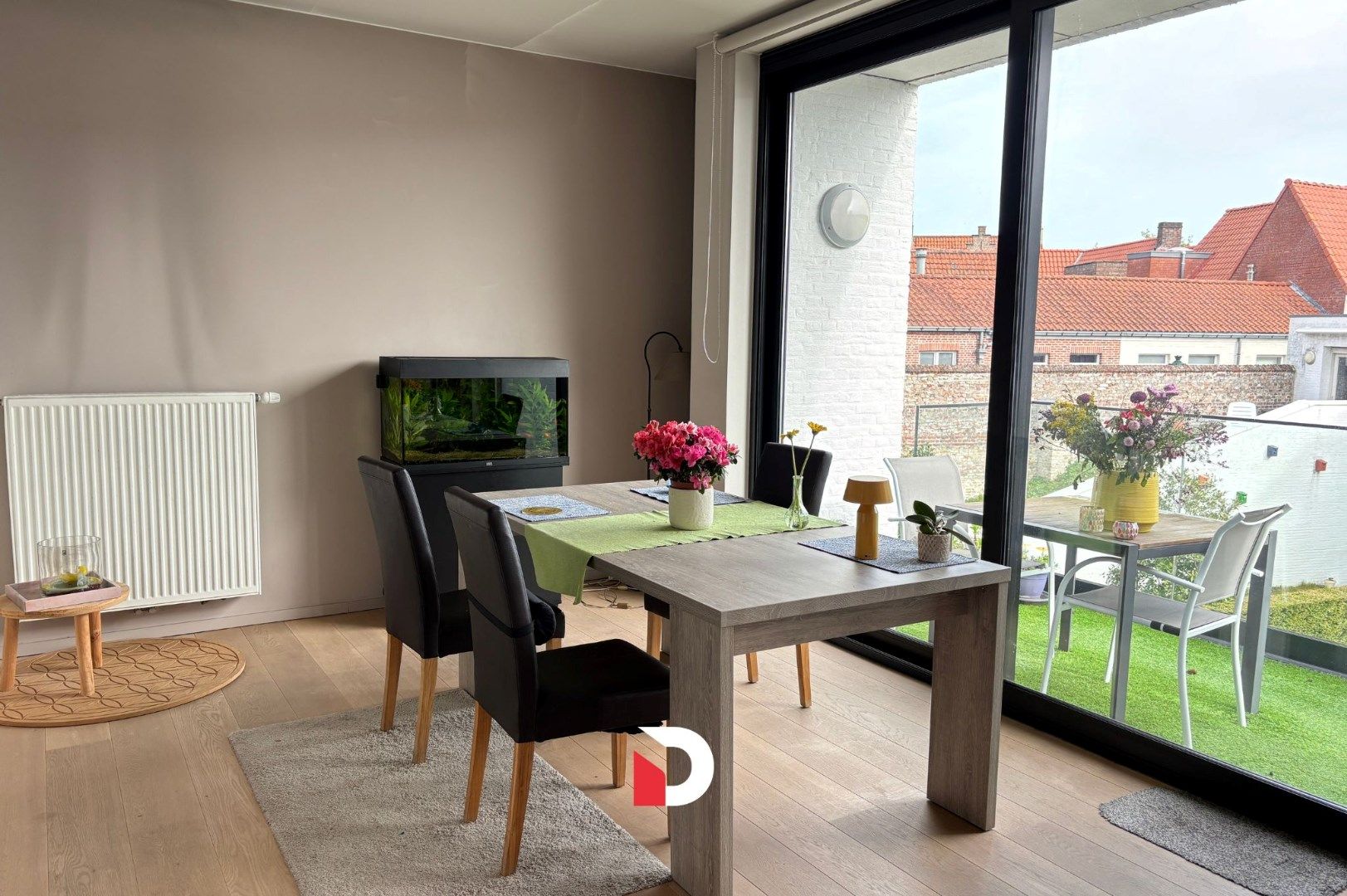 Luxueus 2 slaapkamer appartement in centrum Brugge foto 3