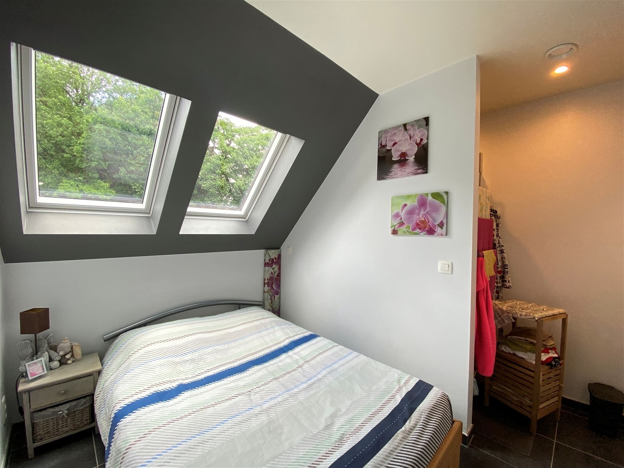 Energiezuinig 1-slpk appartement met garage en uniek zicht op groen in hartje Evergem foto 10