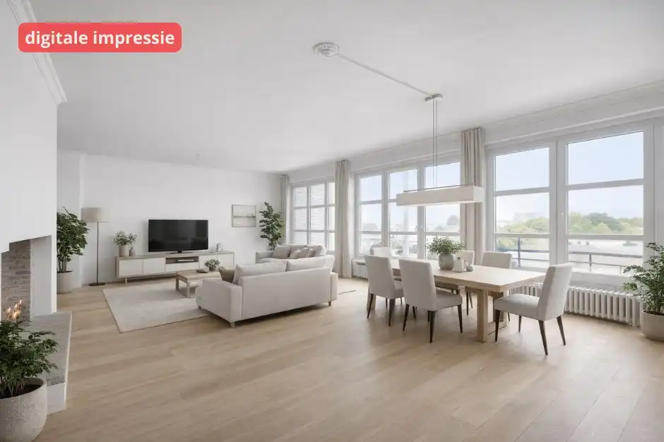 Riant appartement aan de stadsrand foto 3