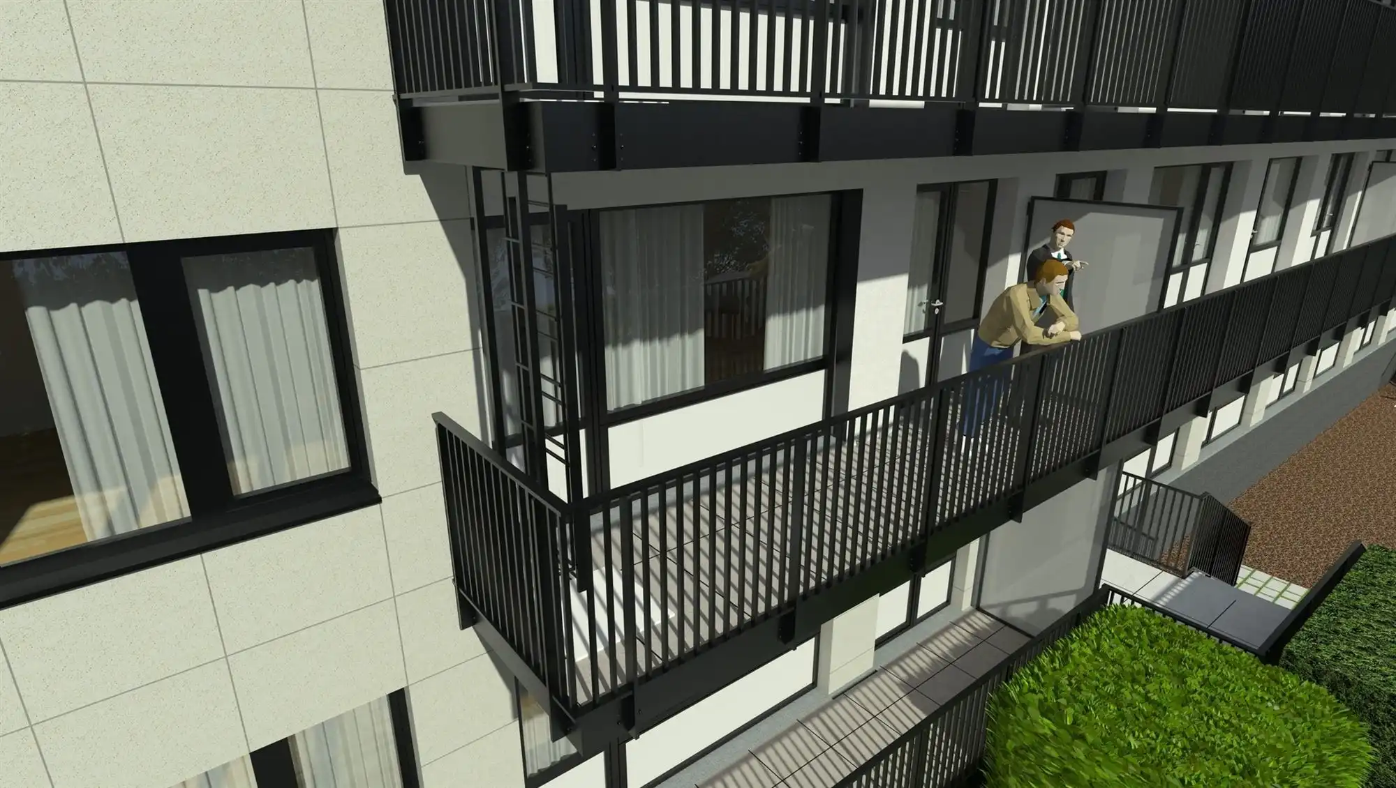 Wonen in de bomen: gezellig en instapklaar 2-slaapkamerappartement met terras foto 14