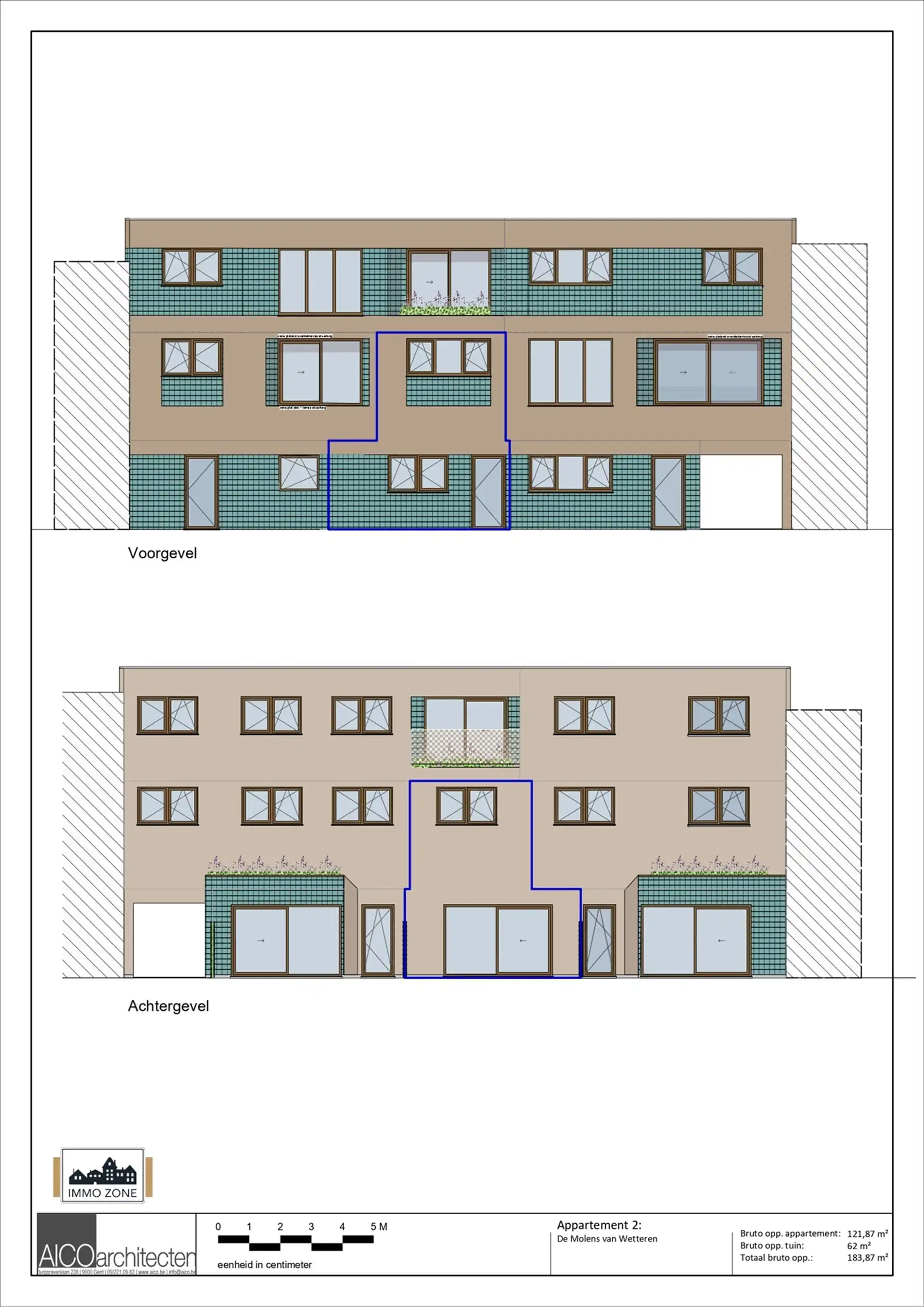 Gelijkvloers duplex appartement met tuin in Wetteren foto 8