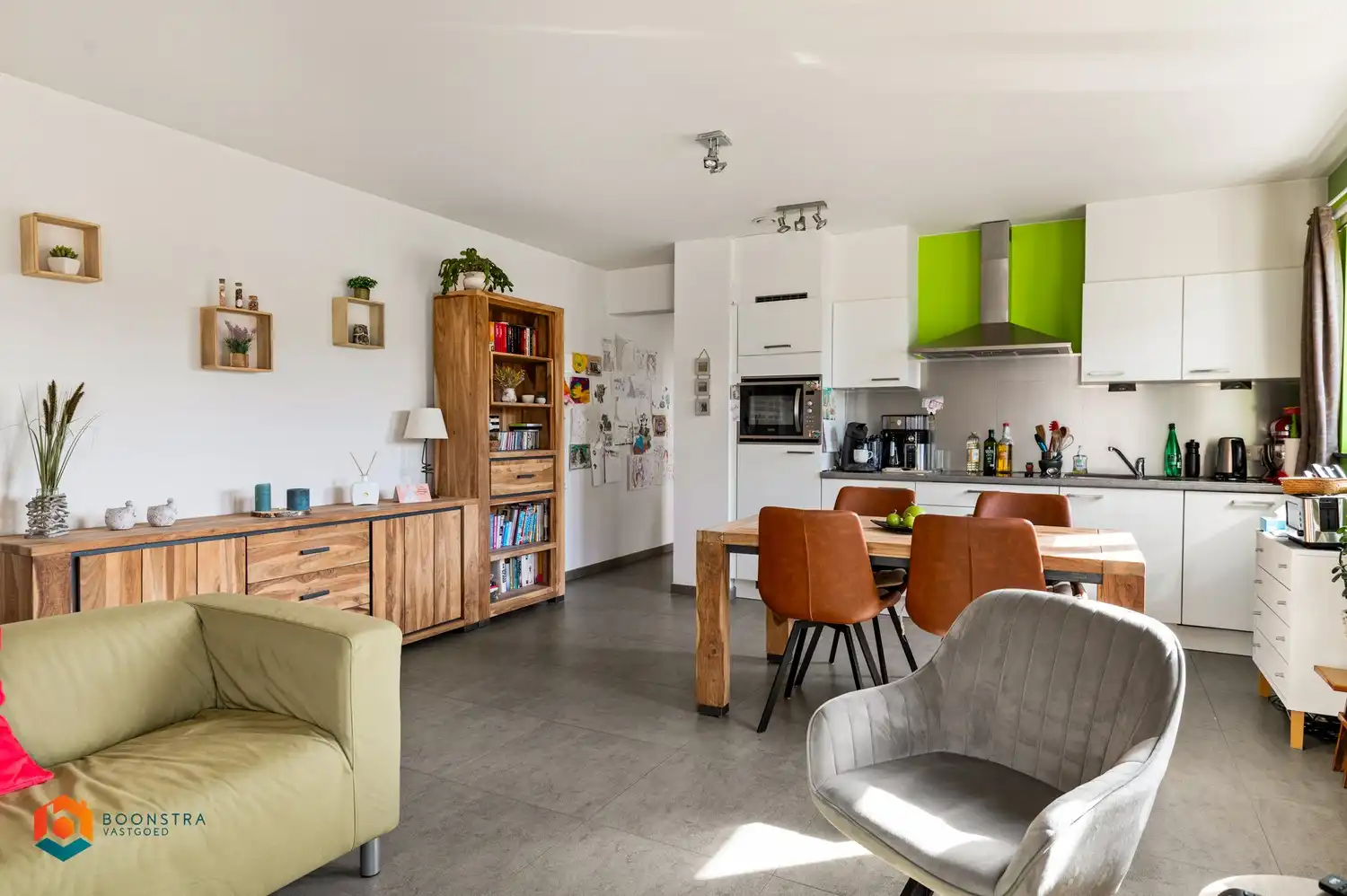 Appartement 2 slpkrs met parkeerplaats, terras en tuin te Booischot foto 3