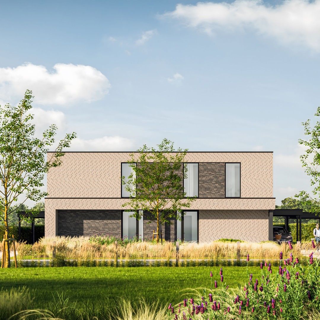 Halfopen nieuwbouwwoning met landelijke verzichten foto 5