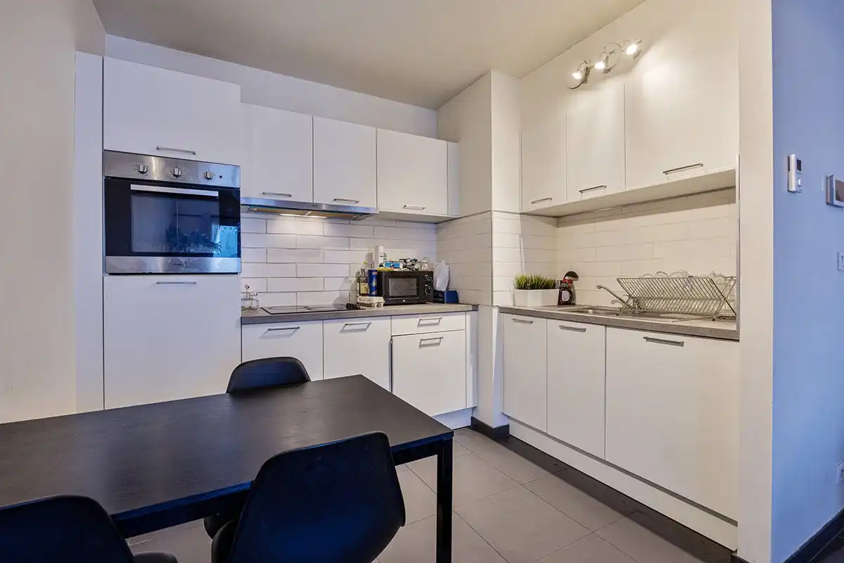 Penthouse Studio met zicht op Tour & Taxis te koop foto 4