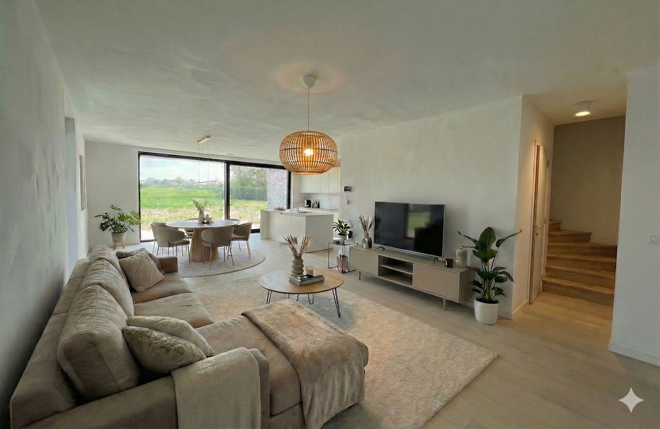 Nieuwbouwwoning met zicht op de velden (6% btw mogelijk) foto {{pictureIndex}}