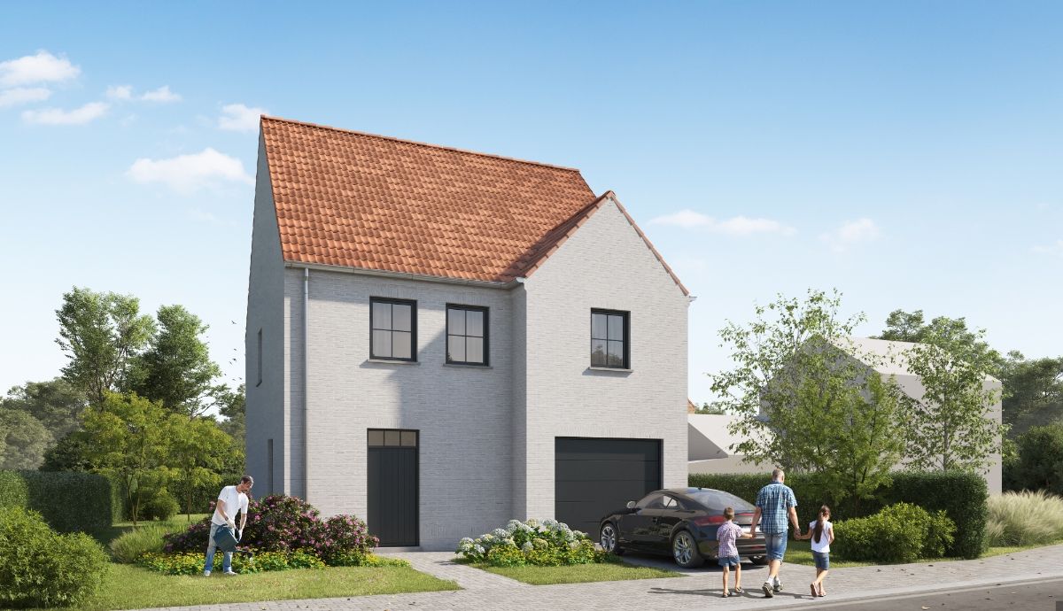 Moderne Alleenstaande Nieuwbouwwoning in Ottergem foto {{pictureIndex}}